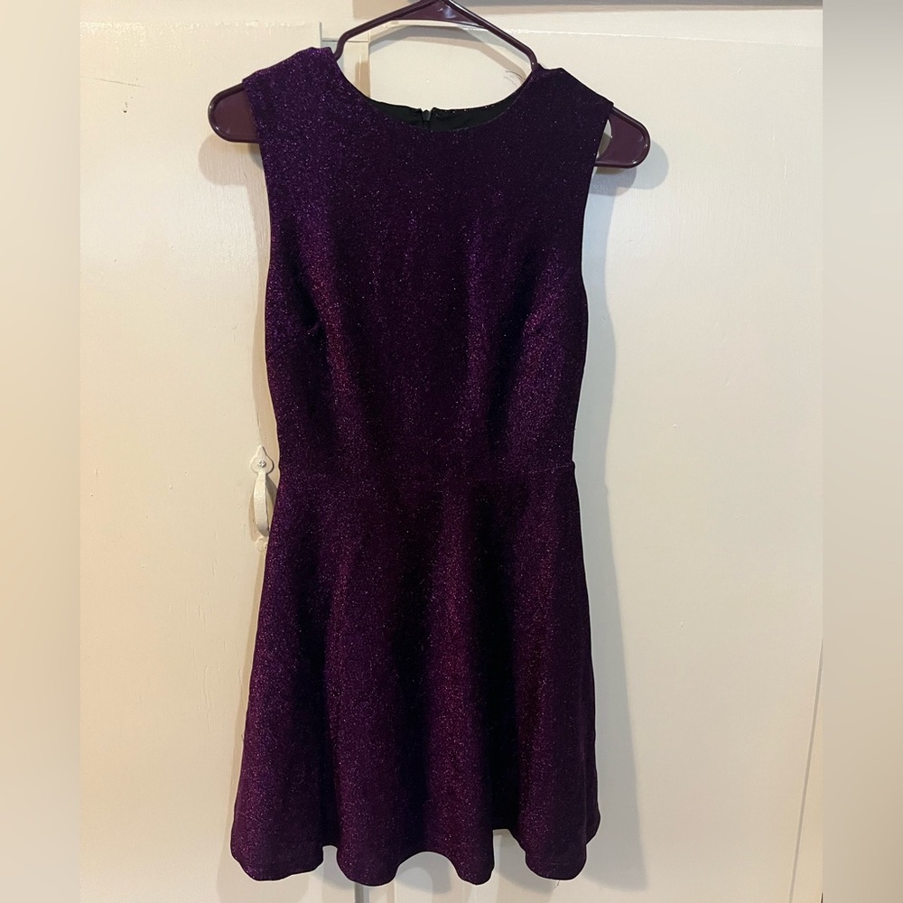 Lulu's Red Sleeveless Fit and Flare Cocktail Dress